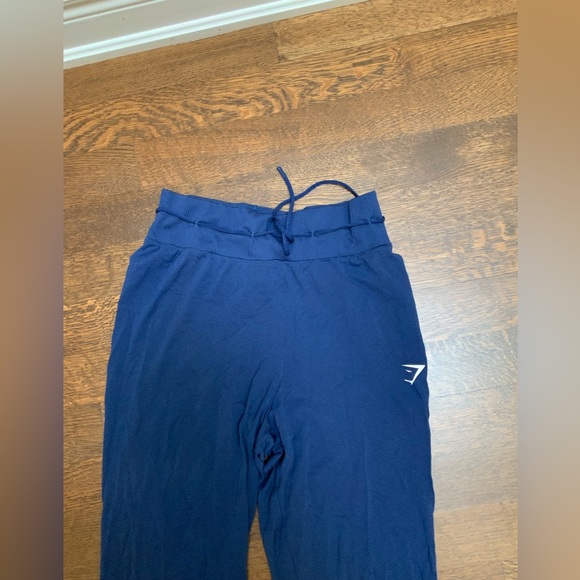 GYMSHARK Vital Seamless 2.0 Joggers Track Pants Navy Blue Women’s Size Small - Picture 14 of 16